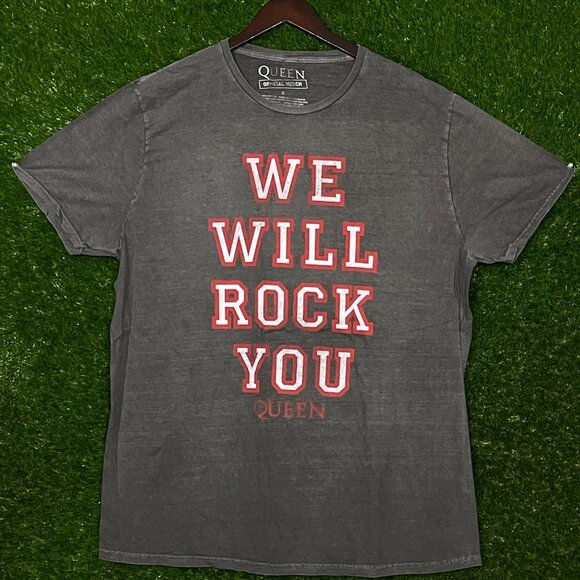 Queen, We will rock you Rock Soundtrack T-shirt, size 2XL - Picture 1 of 4